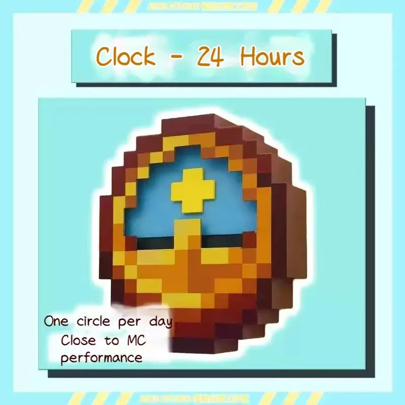 Pixel Working Clock
