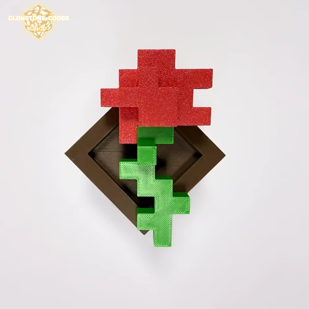 Pixel Rose Plant